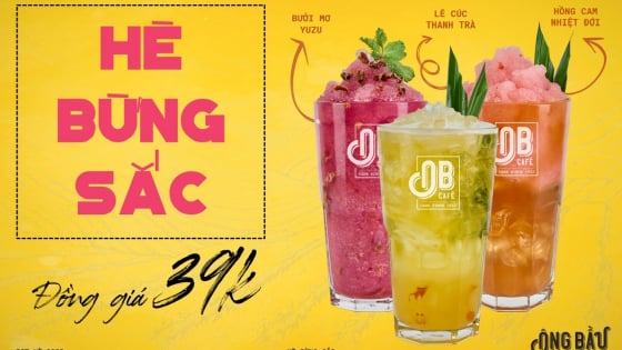 Cà Phê Ông Bầu ra mắt bộ sưu tập thức uống mới