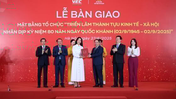 Vingroup bàn giao mặt bằng Triển lãm thành tựu kinh tế - xã hội nhân dịp kỷ niệm 80 năm ngày Quốc khánh