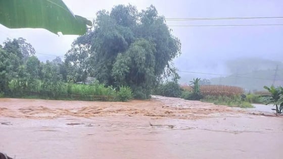 Yên Bái: Trên đường đi đám cưới về, một phụ nữ bị nước lũ cuốn trôi