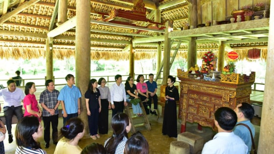 Về nguồn Tân Trào, nơi làng quê trù phú đất Tuyên Quang thêm tự hào về đóng góp làm nên thành quả cách mạng của nông dân Việt Nam