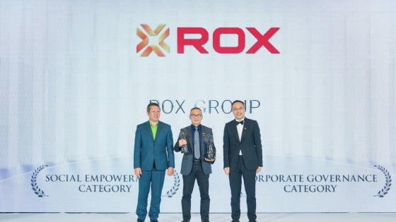 Cú đúp giải thưởng AREA 2025 - Dấu ấn đổi mới của ROX Group