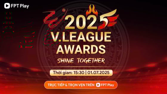 Xem trực tiếp chương trình V.League Awards 2025 trên kênh nào?