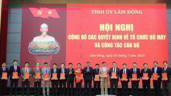 Tỉnh Lâm Đồng sau sáp nhập công bố quyết định về tổ chức bộ máy