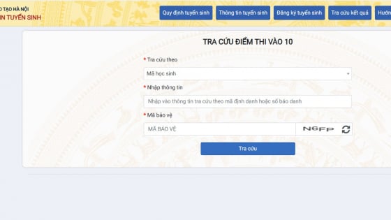 Tra cứu điểm thi vào 10 Hà Nội 2025 nhanh nhất, chuẩn nhất theo cách này