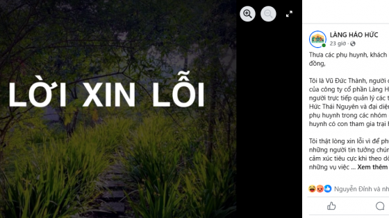 Quản lý Làng Háo Hức xin lỗi, dư luận càng thêm bức xúc: Chuyên gia chỉ ra '4 cái sai'