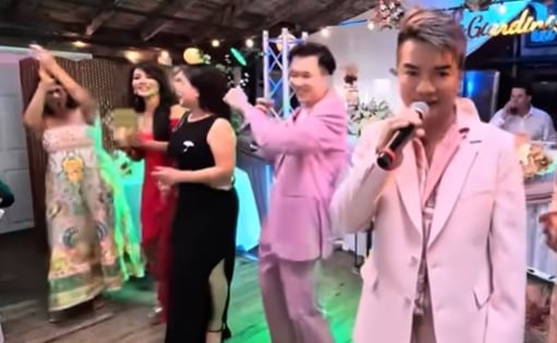 Đàm Vĩnh Hưng sang Mỹ hát mừng đám cưới em gái Nghệ sĩ Ưu tú Hoài Linh