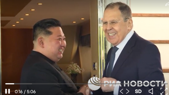 Ngoại trưởng Lavrov chuyển thông điệp của ông Putin tới nhà lãnh đạo Triều Tiên Kim Jong Un