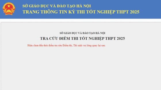 Điểm thi tốt nghiệp THPT 2025 Hà Nội: Link tra cứu chuẩn nhất, cách tra cứu nhanh nhất 