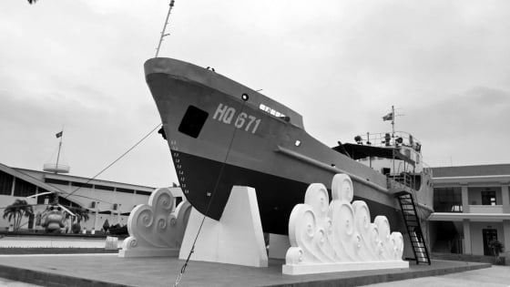 HQ-671 – Con tàu duy nhất còn lại của Đoàn tàu không số