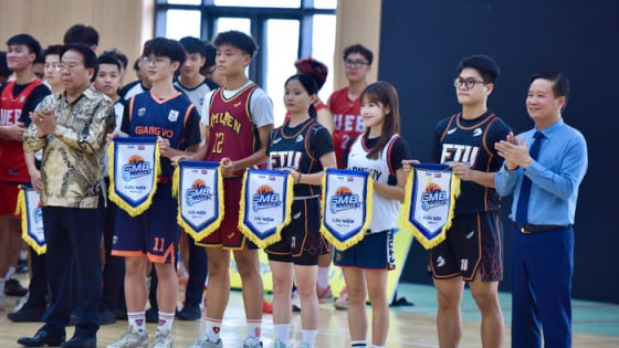 Khai mạc GMB League 2025: Sân chơi bóng rổ cho học sinh Hà Nội