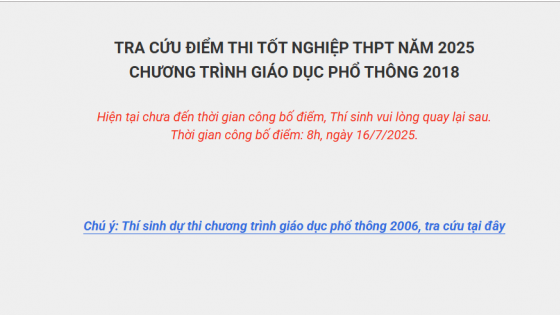 Tra cứu điểm thi tốt nghiệp THPT 2025 Phú Thọ chuẩn nhất