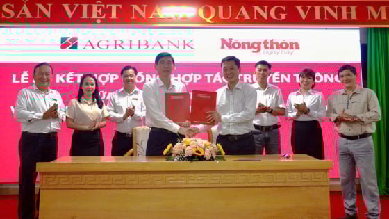 Báo Nông thôn Ngày nay là kênh truyền thông chiến lược, tiếp cận chính xác, hiệu quả đối tượng khách hàng của Agribank