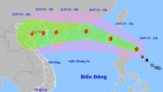 Bão WIPHA di chuyển rất nhanh 30km/h, hướng thẳng vào vịnh Bắc Bộ nước ta, khu vực nào sẽ chịu ảnh hưởng nhiều nhất?
