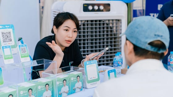  Giúp tiểu thương chợ truyền thống Nam Định xuất hoá đơn, kê khai doanh thu bằng công nghệ