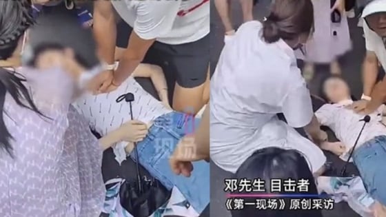 'Ra tay' cứu người ngất xỉu trên đường, thầy giáo lại bị tố “quấy rối”