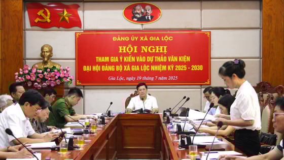 Một xã thuộc tỉnh Hải Dương cũ được chọn làm đại hội điểm khối Đảng bộ cấp xã của TP Hải Phòng