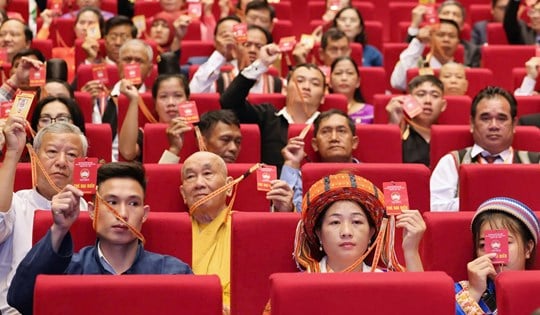 Hướng dẫn cơ cấu, thành phần, số lượng đại biểu, thời gian tổ chức Đại hội đại biểu MTTQ Việt Nam cấp tỉnh, xã