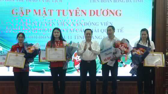 Lạng Sơn vinh danh các vận động viên, huấn luyện viên có thành tích thể thao xuất sắc