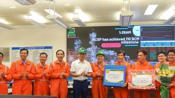 PV GAS NCSP đạt cột mốc vận chuyển an toàn 110 tỷ m3 khí