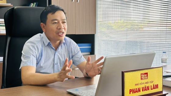 Nhà báo Phan Văn Lâm được giao phụ trách Tạp chí Pháp luật và Phát triển