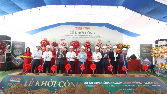 FECON khởi công dự án FECON IP Hiệp Hòa: Động lực mới phát triển công nghiệp bền vững tại miền Bắc
