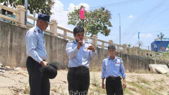 Một doanh nghiệp ở tỉnh Khánh Hòa (mới) thu giữ 100m lưới bọn xấu dùng bẫy 'chim tiền tỷ'