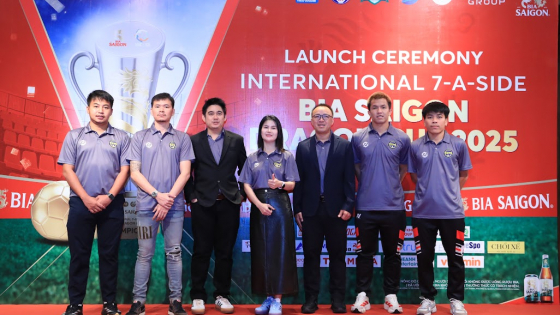 Giải bóng đá 7 người quốc tế Bia Saigon Dragon Cup 2025: Câu chuyện lan tỏa, nâng tầm loại hình bóng đá đặc sắc