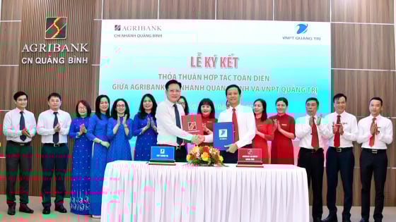 Agribank Chi nhánh Quảng Bình và VNPT Quảng Trị ký kết thỏa thuận hợp tác toàn diện