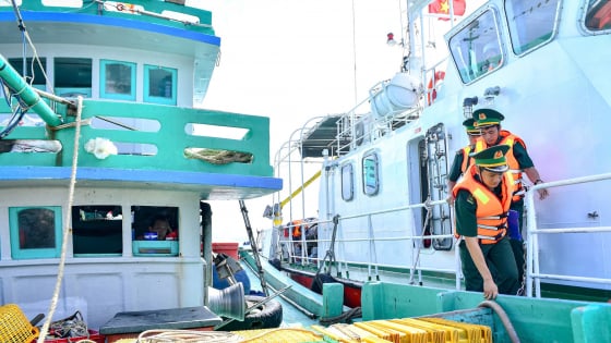 Theo chân Bộ đội Biên phòng An Giang tuần tra phòng, chống khai thác IUU trên biển