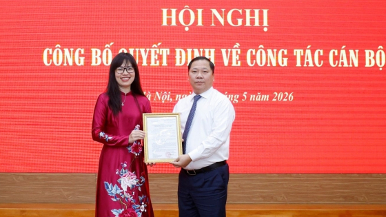 Bổ nhiệm nữ Trợ lý của Ủy viên Bộ Chính trị, Bí thư Trung ương Đảng, Chủ tịch Ủy ban Trung ương MTTQ Việt Nam