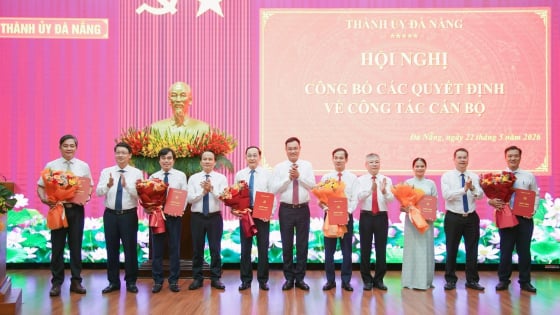 Đà Nẵng công bố hàng loạt quyết định điều động, bổ nhiệm cán bộ chủ chốt