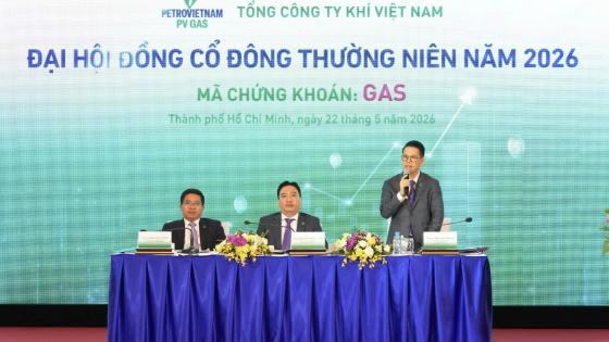 ĐHĐCĐ năm 2026: PV GAS lập kỷ lục doanh thu tương đương 1,1% GDP cả nước, sẵn sàng bước vào chu kỳ tăng trưởng mới 