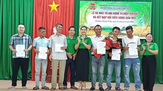 Nghệ An lần đầu tiên có Tổ hội nghề nghiệp cơ khí, thêm nhiều hội viên trẻ được kết nạp vào tổ chức Hội