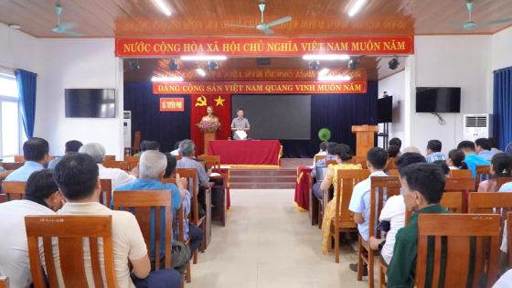 Sắp xếp thôn, tổ dân phố mới nhất ở Quảng Trị, một xã dự kiến giảm hơn một nửa số thôn sau sắp xếp
