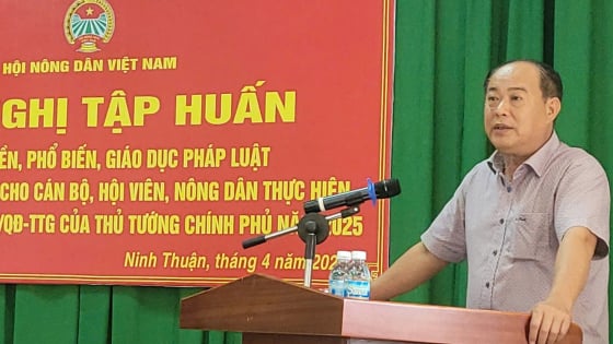 Tập huấn giải quyết khiếu nại, tố cáo cho 340 cán bộ, hội viên nông dân ở Ninh Thuận
