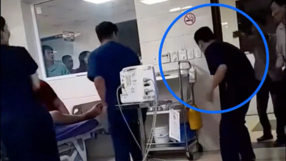 Phú Thọ: Người đàn ông đạp thẳng vào bụng bác sĩ đang cấp cứu cho con trai xin lỗi