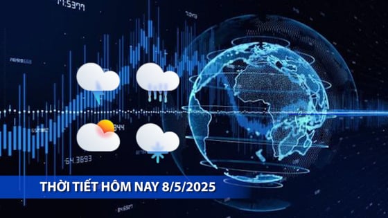 Thời tiết hôm nay 8/5/2025: Cả nước nắng nóng diện rộng