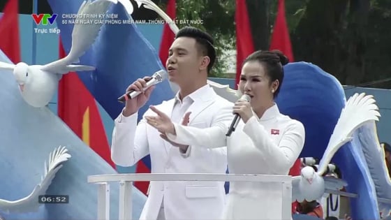 Màn trình diễn 'Viết tiếp câu chuyện hòa bình' tại đại lễ 30/4 lên Top 1 Trending Youtube