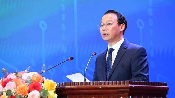 Phát biểu tại hội nghị lớn nhất về khoa học công nghệ, Bộ trưởng Nông nghiệp và Môi trường và Chủ tịch tỉnh Bắc Ninh đồng đưa ra định hướng về phát triển xanh