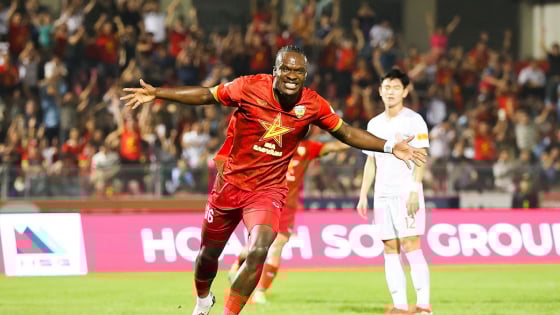Ngoại binh Hồng Lĩnh Hà Tĩnh: Cao 1m85, góp công vào 7 bàn thắng sau 18 trận ở V.League