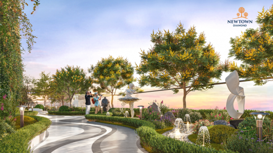 Newtown Diamond – Không gian lý tưởng cho cuộc sống cân bằng