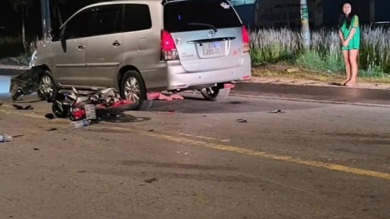 Điều tra vụ xe máy va chạm với ô tô khiến người đàn ông tử vong ở Long An