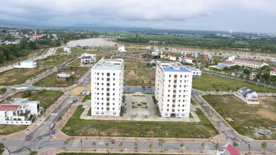Toàn cảnh toà nhà tái định cư mà Kon Tum chuyển đổi công năng sang nhà ở xã hội