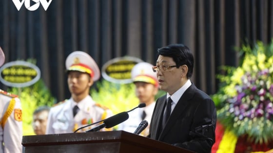 Chủ tịch nước Lương Cường: Đồng chí Trần Đức Lương là nhà lãnh đạo có uy tín lớn, tấm gương sáng về học tập, làm theo tư tưởng, đạo đức, phong cách Hồ Chí Minh