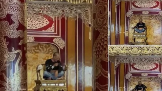 Vụ người đàn ông phá hoại ngai vua triều Nguyễn ở Huế: Cục Di sản Văn hóa yêu cầu 'nóng'