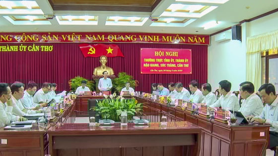 Trước khi sáp nhập tỉnh Hậu Giang, Cần Thơ, Sóc Trăng, Thành ủy, Tỉnh ủy 3 địa phương họp bàn, thống nhất một việc quan trọng