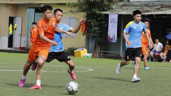 Đội bóng NTNN/Dân Việt tranh Cúp vàng cùng FC Hữu Nghị Xuân Cương