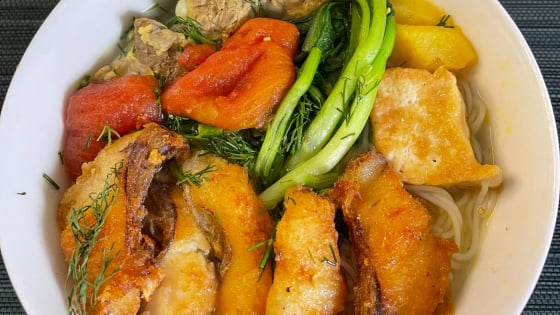 Mách bạn cách nấu bún cá thơm ngon chuẩn vị, không tanh, ăn một lần sẽ nhớ mãi