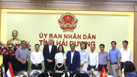 Hải Dương: Hợp tác với Hà Lan triển khai dự án xử lý nước thải trên 1.400 tỉ đồng