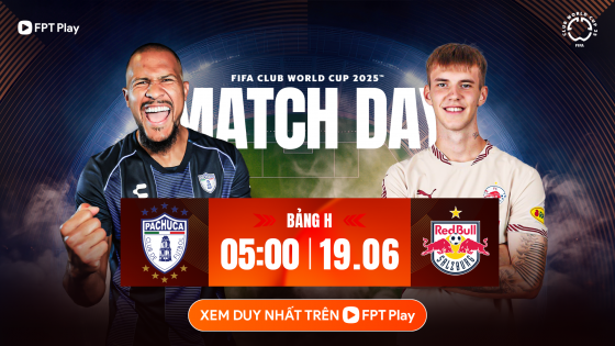 Pachuca vs Red Bull Salzburg (5h ngày 18/6): Quyết đấu ngay trận đầu